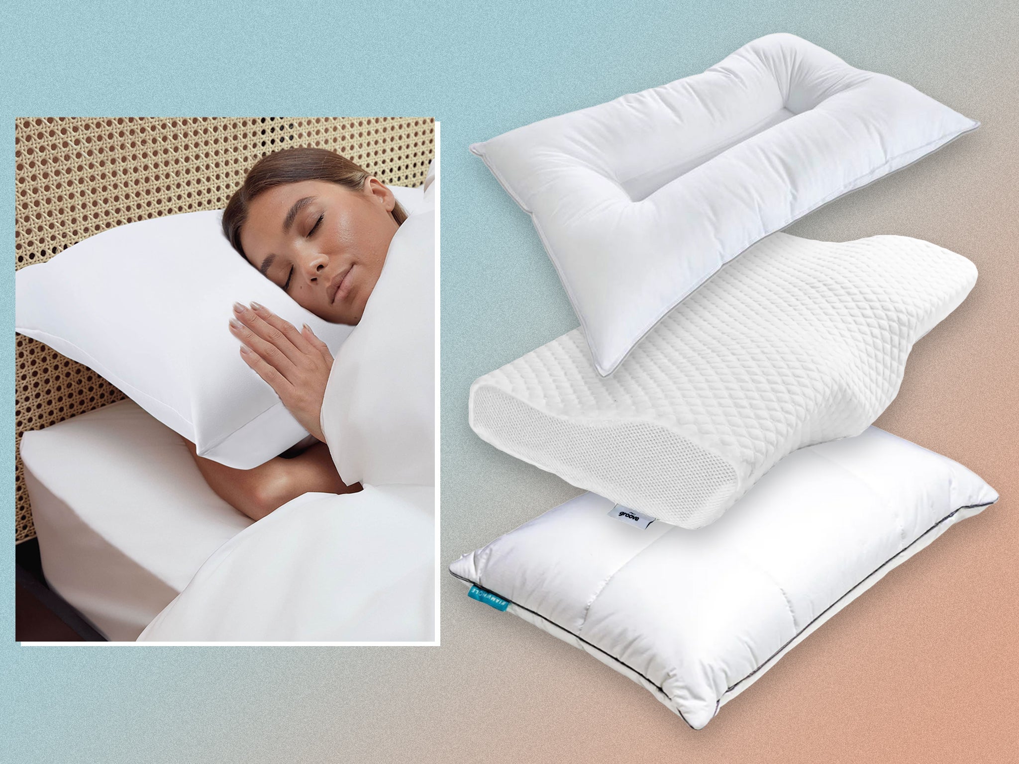 Best antisnore pillow 2023 for side and back sleepers The Independent